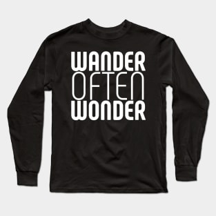 Wander Long Sleeve T-Shirt